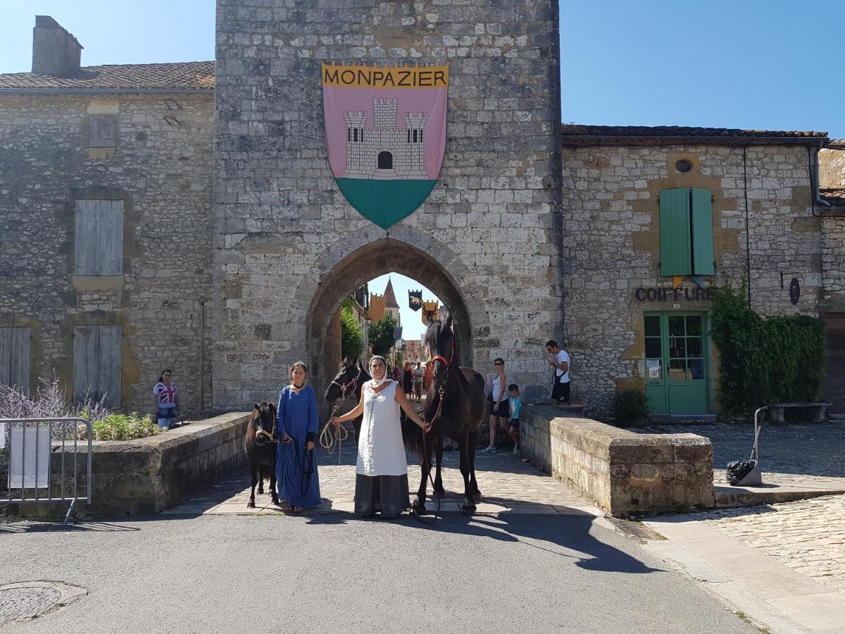 Gîte Équestre Domaine des Crins - Monpazier Capdrot Exterior foto